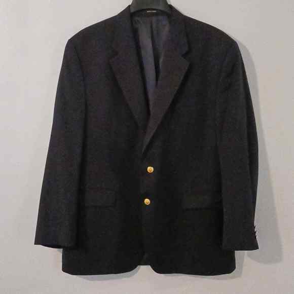 Lauren Ralph Lauren Other - Lauren Ralph Lauren Mens Sport Coat Blazer Navy Pure New Wool Woolmark 40R LRL